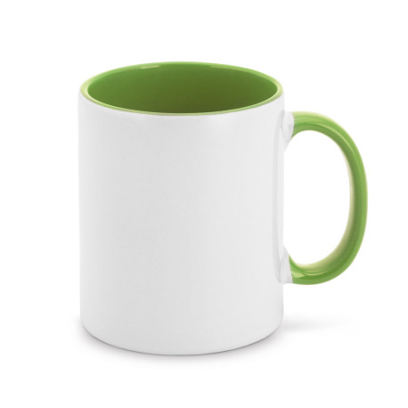 Mug en céramique 350mL bicolore vierge ou a personnaliser