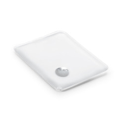 Chaufferette rectangle en PVC avec votre logo