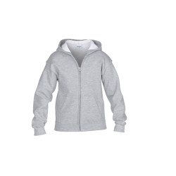 Sweat Capuche Zippé Enfant vierge ou à personnaliser