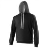 Jet black heather grey