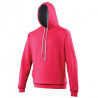 Hot pink heather grey