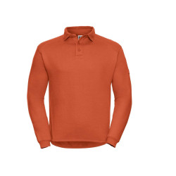 Sweat Col Polo Lavable À 60° vierge ou à personnaliser