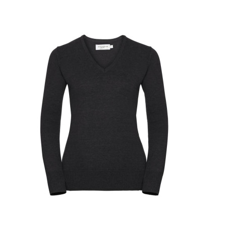 Pull Col V Femme vierge ou à personnaliser - Express et pas cher