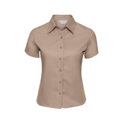 CHEMISETTE COTON SERGÉ FEMME vierge ou avec votre logo
