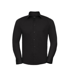 Chemise homme ajustée en coton stretch - Confort et élégance