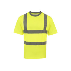 T-Shirt Polycoton Haute visibilité vierge ou à personnaliser - Express et pas cher