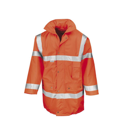 Parka de sécurité haute visibilité vierge ou avec votre logo