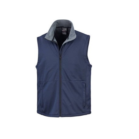 Bodywarmer Softshell Essentiel vierge ou avec votre logo
