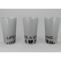 Gobelet 30 cl Life is a game - Texte à indiquer