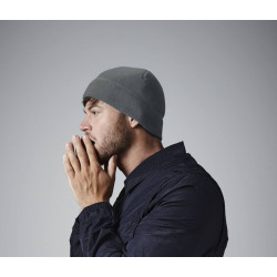 Bonnet avec zone de marquage en polyester recyclé personnalisé