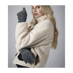 Gants polaire en polyester recyclé personnalisé