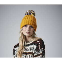 Bonnet avec pompon personnalisé