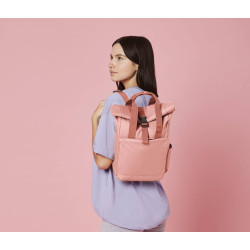 Mini sac à dos fermeture à enroulement personnalisé