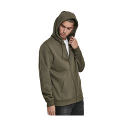 Sweat zippé capuche lourd personnalisé
