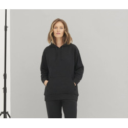 Sweat capuche en coton et polyester recyclés personnalisé