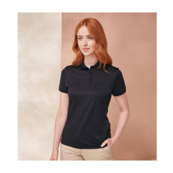Polo femme en polyester recyclé personnalisé