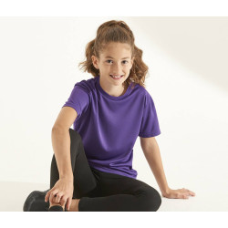 Tee-shirt de sport en polyester recyclé enfant personnalisé