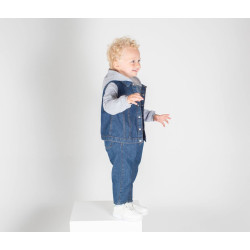 Veste en jean personnalisé