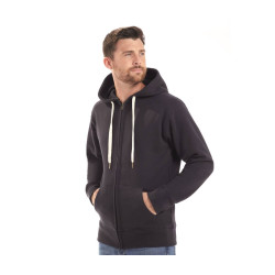 Sweat capuche zippé premium homme personnalisé