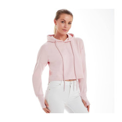 Sweat à capuche court personnalisé