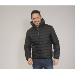 Doudoune homme en polyester recyclé personnalisé