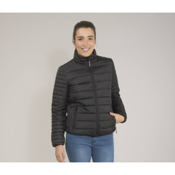 Doudoune femme en polyester recyclé personnalisé