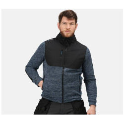 Veste bi-matière personnalisé