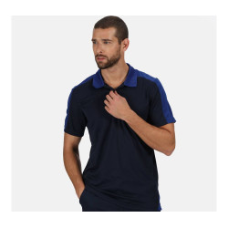 Polo contrasté Coolweave personnalisé