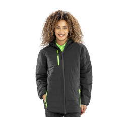 Veste matelassée d'hiver tendance et recyclée personnalisé