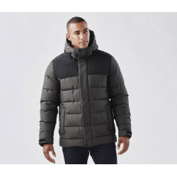 Parka matelassée avec capuche personnalisé
