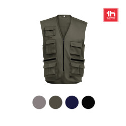 THC PIXEL 3XL. Gilet avec plusieurs poches personnalisé