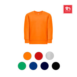 THC DELTA KIDS. Sweat-shirt pour enfants en coton et polyester recyclés personnalisé