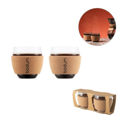PAVINA 350. Tasses en verre 350ml personnalisé