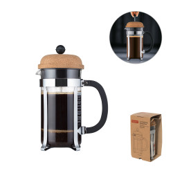 CHAMBORD CORK 1L. Cafetière 1L personnalisé