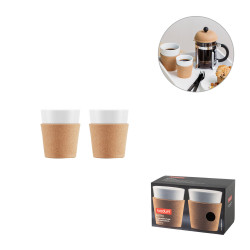 BISTRO 170. Ensemble de 2 mugs 170 ml personnalisé