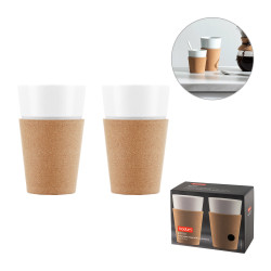 BISTRO 600. Ensemble de 2 mugs 600 ml personnalisé
