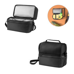 ZIPPERS COOLER. Sac thermique 7L en 300D et 840D Jacquard personnalisé