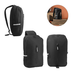 DELFOS. Sac bandoulière en rPET 300D et rPET 600D personnalisé