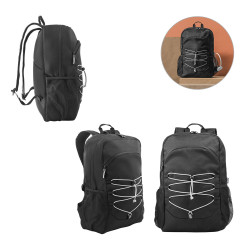 DELFOS BACKPACK. Sac à dos ordinateur 15'6" en rPET 300D et rPET 600D personnalisé