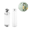 SOLER. Bouteille en verre 500mL avec bouchon en acier inox personnalisé