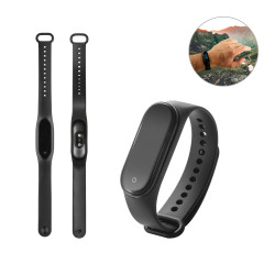 CALATRAVA. Bracelet intelligent en ABS et TPU avec écran LCD personnalisé