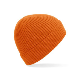 Bonnet en maille côtelée personnalisé