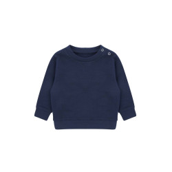 Sweatshirt en coton régénéré et en polyester recyclé personnalisé