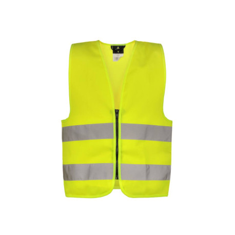Gilet de sécurité pour enfants avec fermeture éclair personnalisé