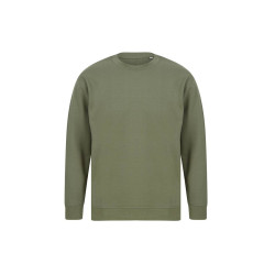 Sweat en coton régénéré et en polyester recyclé personnalisé