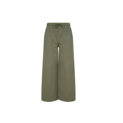 Jogging femme en coton régénéré et en polyester recyclé personnalisé