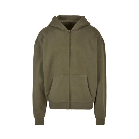 Sweat zippé à capuche très lourd personnalisé