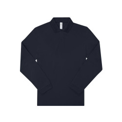 Polo homme manches longues 210 personnalisé