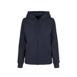 Sweat capuche zippé femme personnalisé