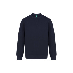 Sweat en coton régénéré et en polyester recyclé personnalisé